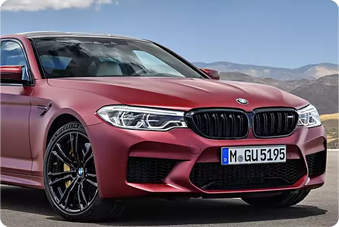 Red BMW